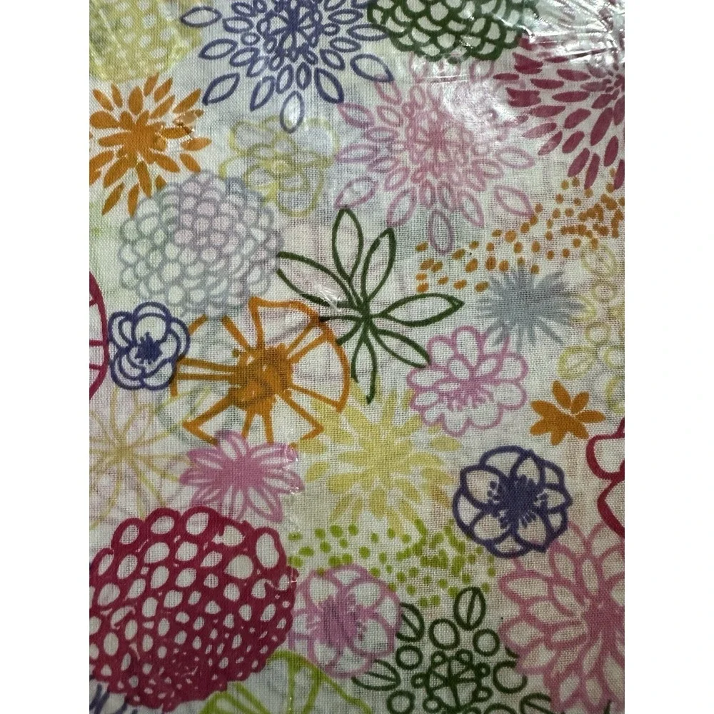 Ikea RENET Floral VTG Retro Curtains/Panels Set of 2-57x98 NEW In Package